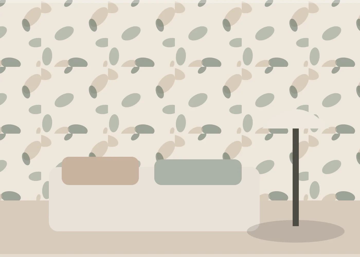 Sumrak na vodi, nijansa Pijesak – ilustrativni prikaz