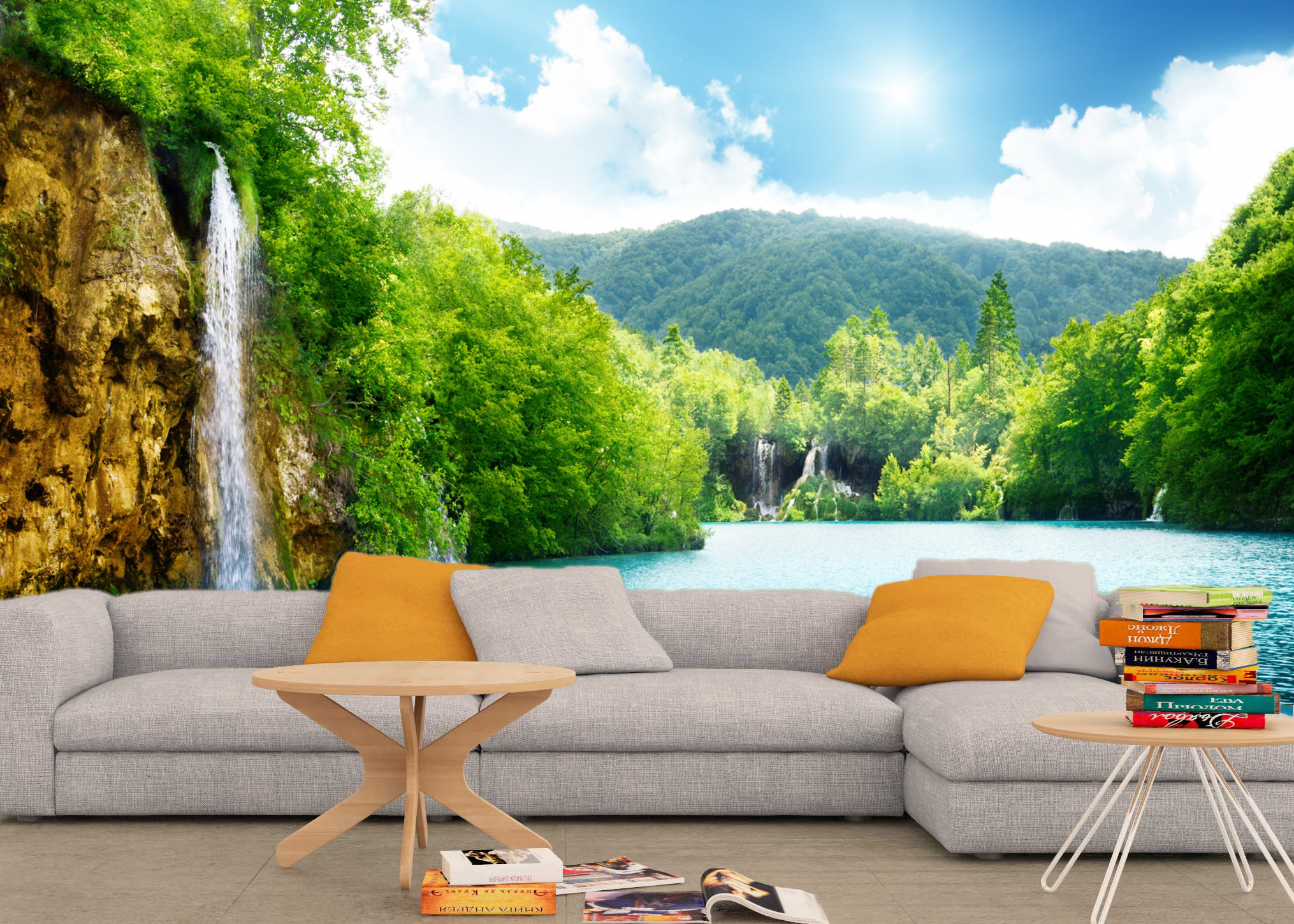 Premium klasična Foto Tapeta - Lin