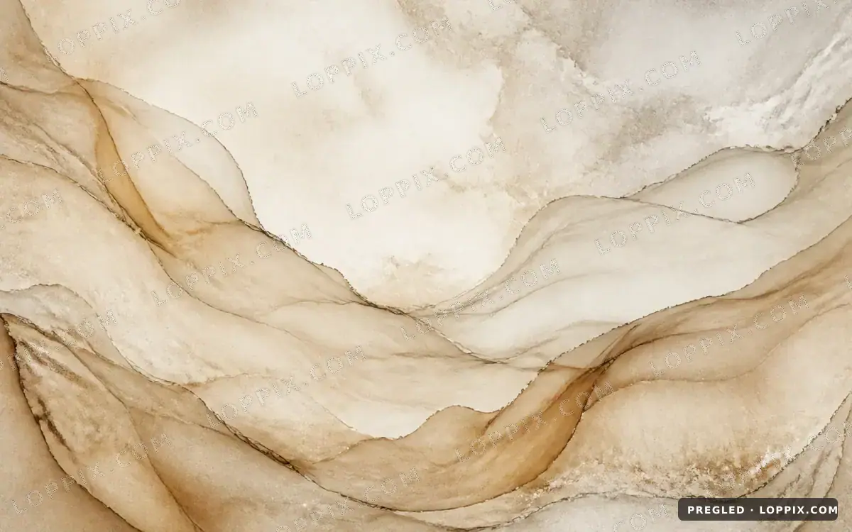 Ravni prikaz motiva Nabori lanenog pigmenta